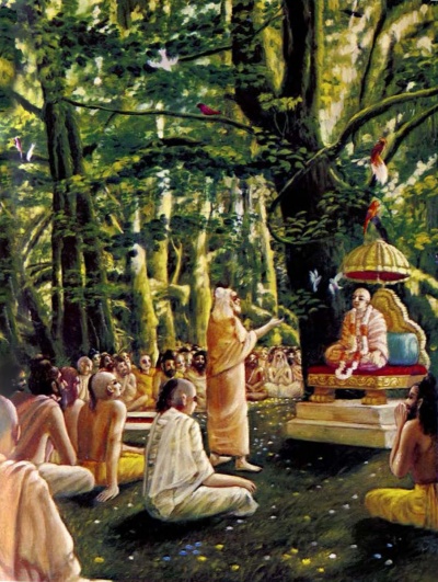 Sūta Gosvāmī and the great sages