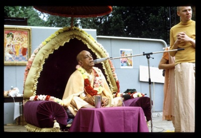 Picture of Śrīla Prabhupāda